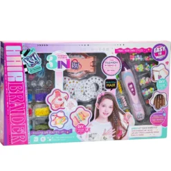 Hair Braider 3 in 1 Set per Acconciature e Braccialetti Creativi