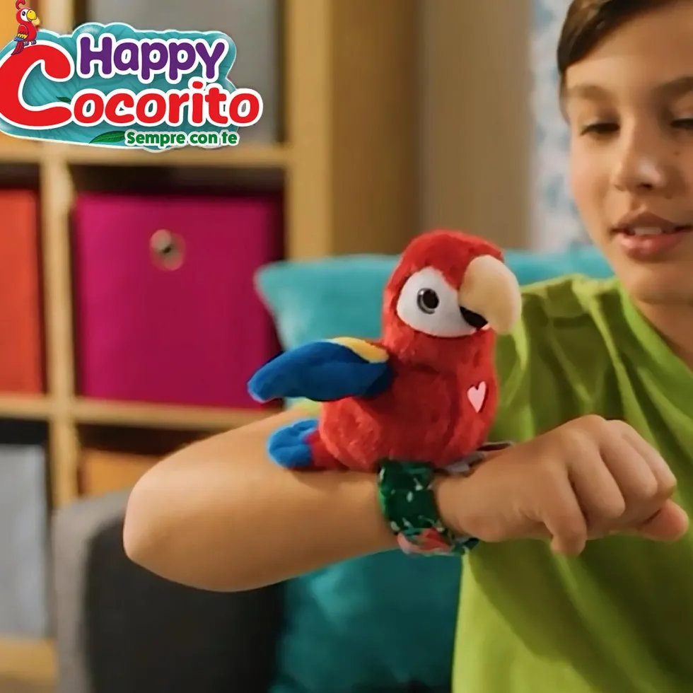 Happy Cocorito Pappagallo Parlante Interattivo