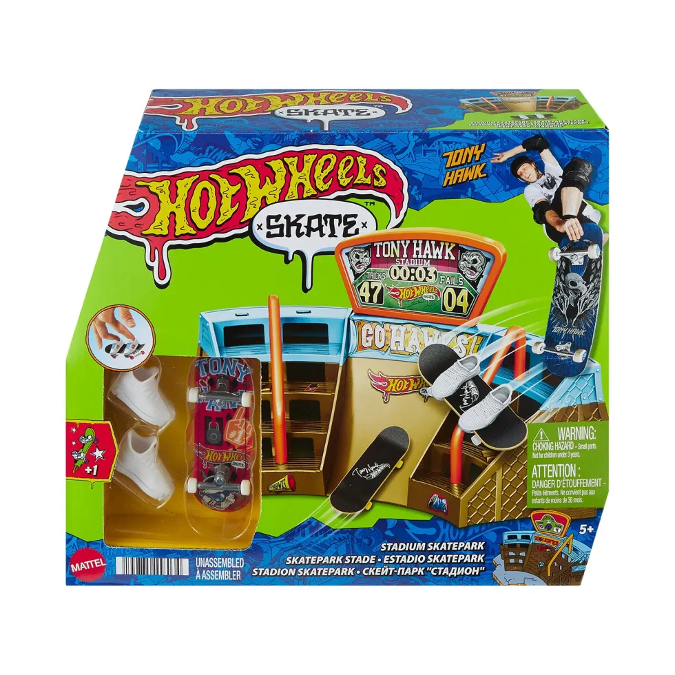 Hot Wheels Skate Arcade Skatepark Set