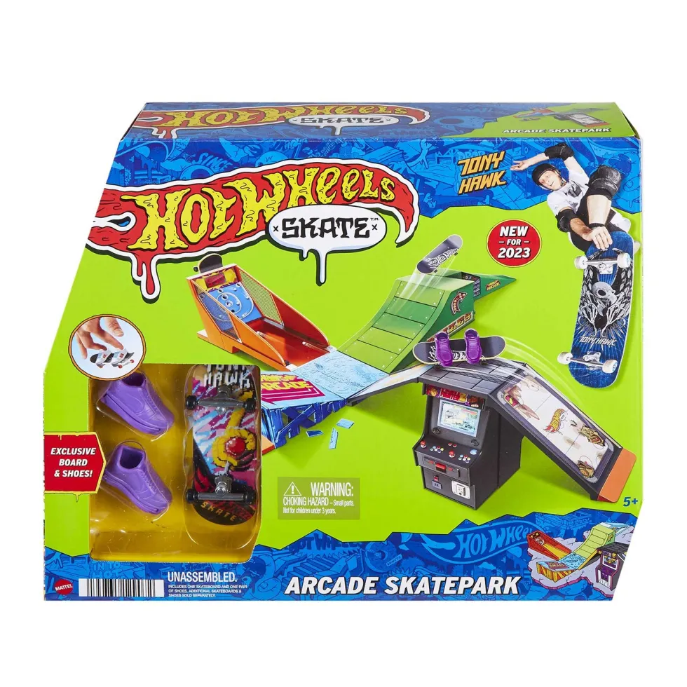 Hot Wheels Skate Arcade Skatepark Set