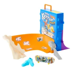 Hot Wheels Tony Hawk Skate Cereal Bowl Set con Fingerboard