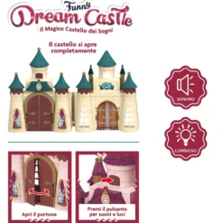 Il Magico Castello dei Sogni Funny Dream Castle 16 pezzi