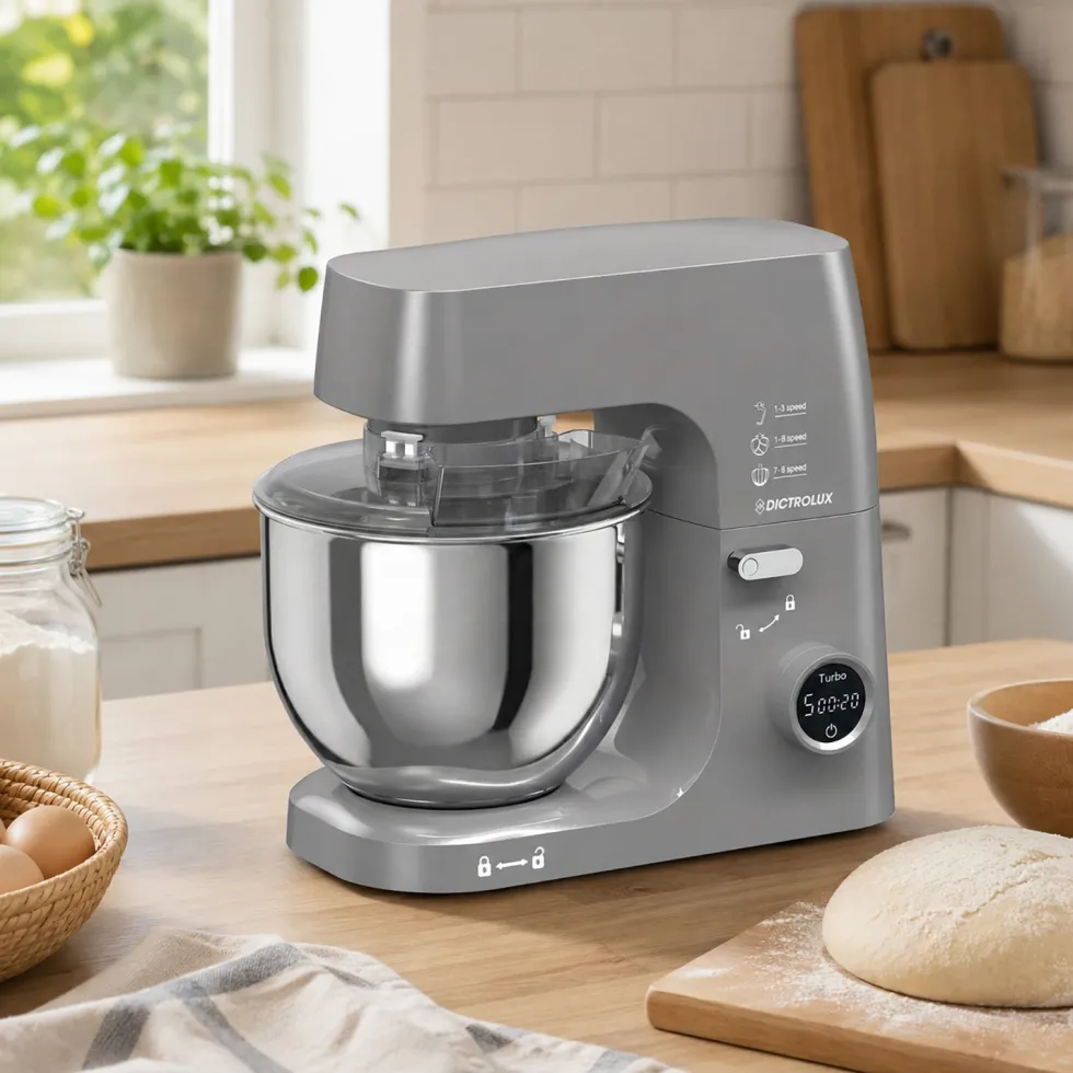 Impastatrice Planetaria Digitale Space Grey Planet SM-8127 7 Litri 2000 Watt