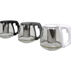 Infusiera in Vetro Borosilicato 1,2 Litri con Filtro in Acciaio Inox