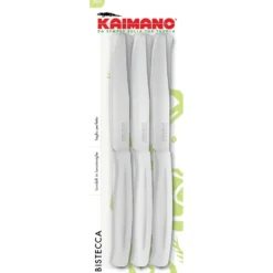Kaimano Coltello bistecca Bianco Serie Dinamik