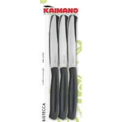 Kaimano Coltello bistecca Nero Serie Dinamik