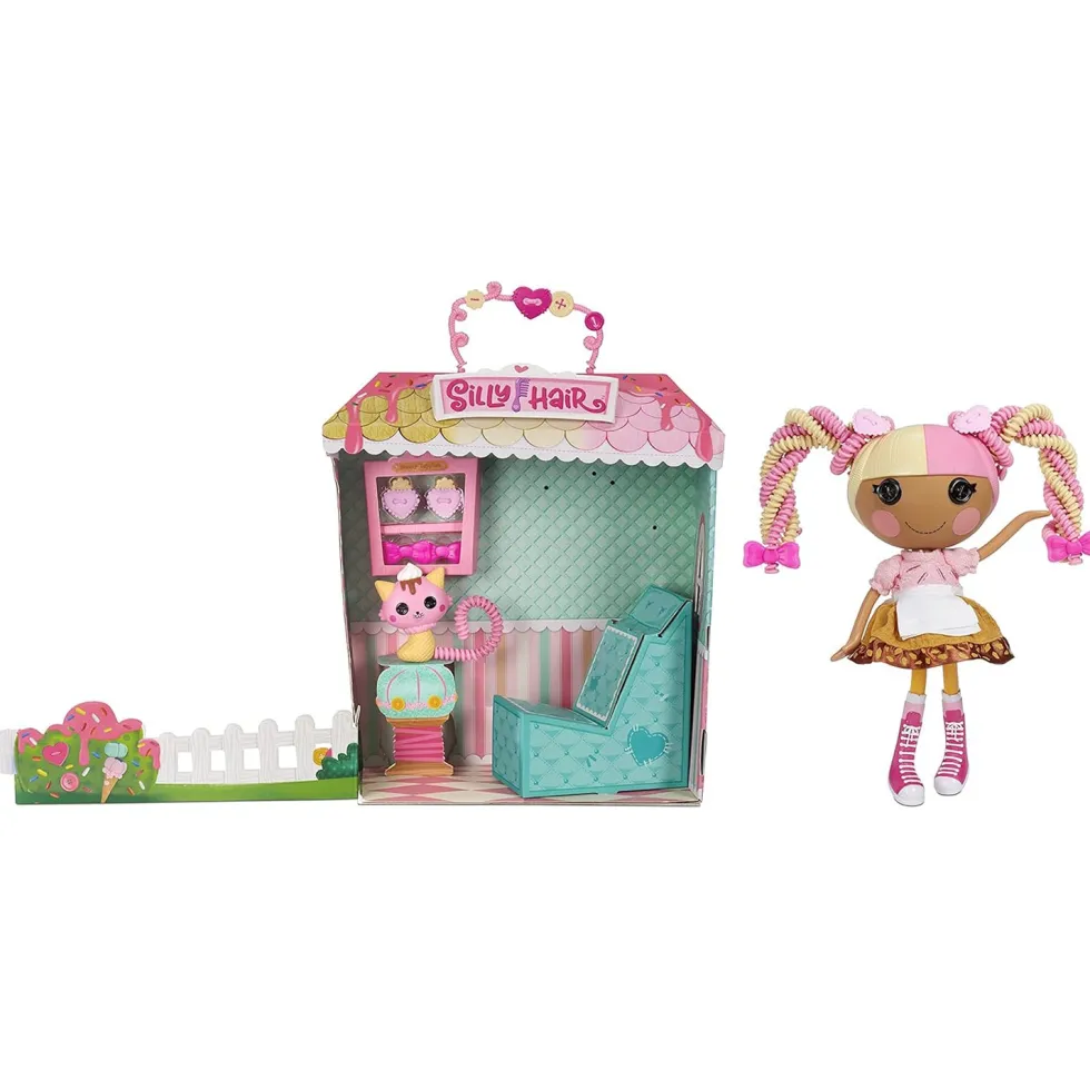 Lalaloopsy Silly Hair Bambola Scoops Waffle Cone con Accessori