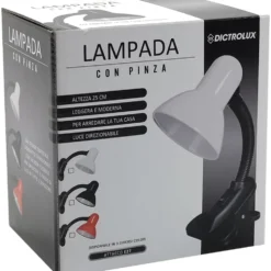 Lampada da Scrivania con pinza h25 cm