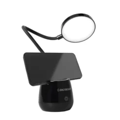 Lampada da Scrivania LED con Portapenne e Stand Smartphone Ricarica USB