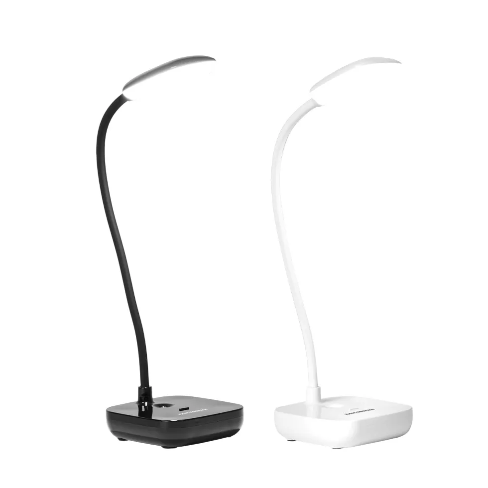 Lampada da Scrivania LED con Stand Smartphone e Ricarica USB