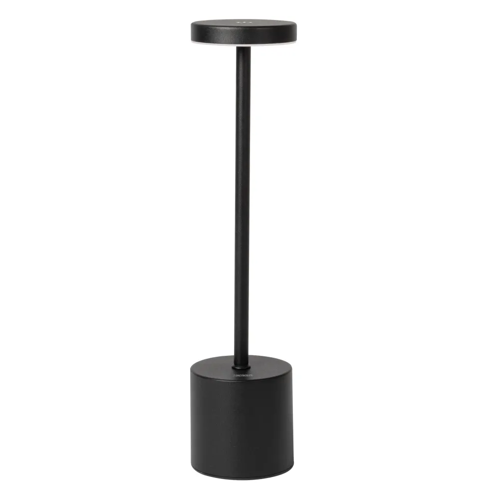 Lampada da tavolo a Led Touch Dimmerabile Ricaricabile Sotylia Black