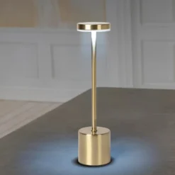 Lampada da tavolo a Led Touch Dimmerabile Ricaricabile Sotylia Gold