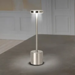 Lampada da tavolo a Led Touch Dimmerabile Ricaricabile Sotylia Grey