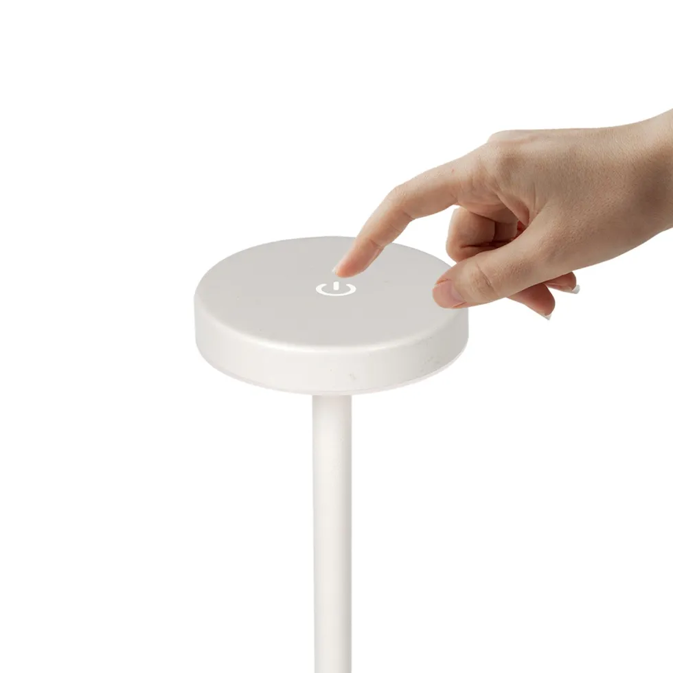 Lampada da tavolo a Led Touch Dimmerabile Ricaricabile Sotylia White