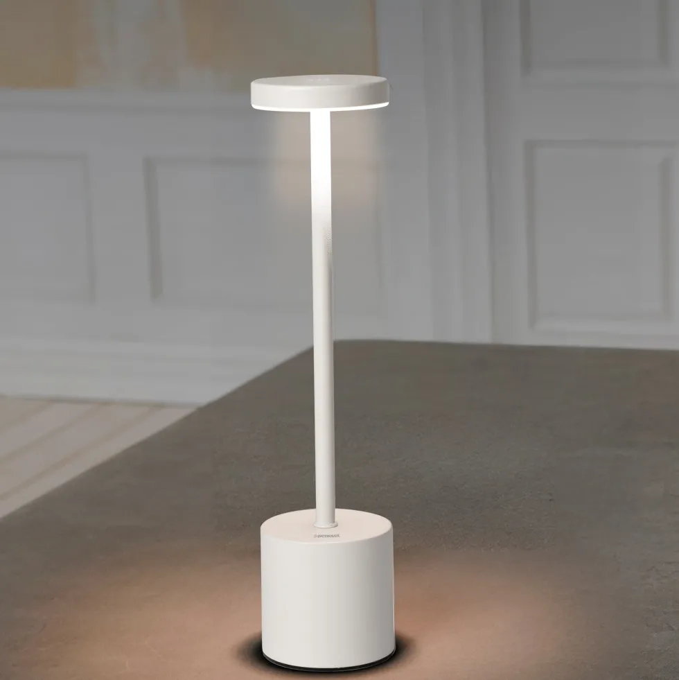 Lampada da tavolo a Led Touch Dimmerabile Ricaricabile Sotylia White