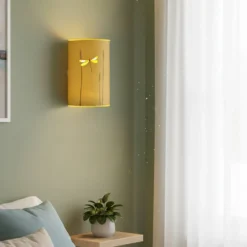 Lampada LED Secret Dream in Carta Telata Olandese h20 cm