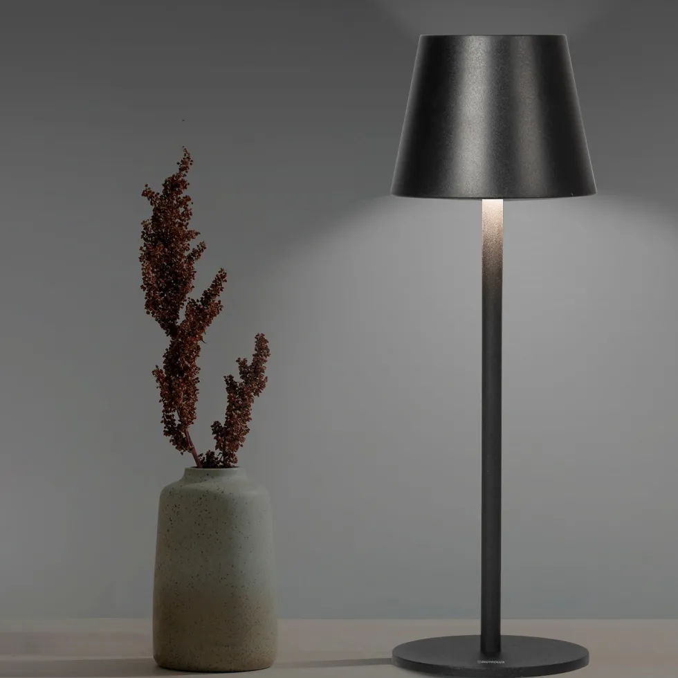 Lampada Led Touch Dimmerabile Black Penelope