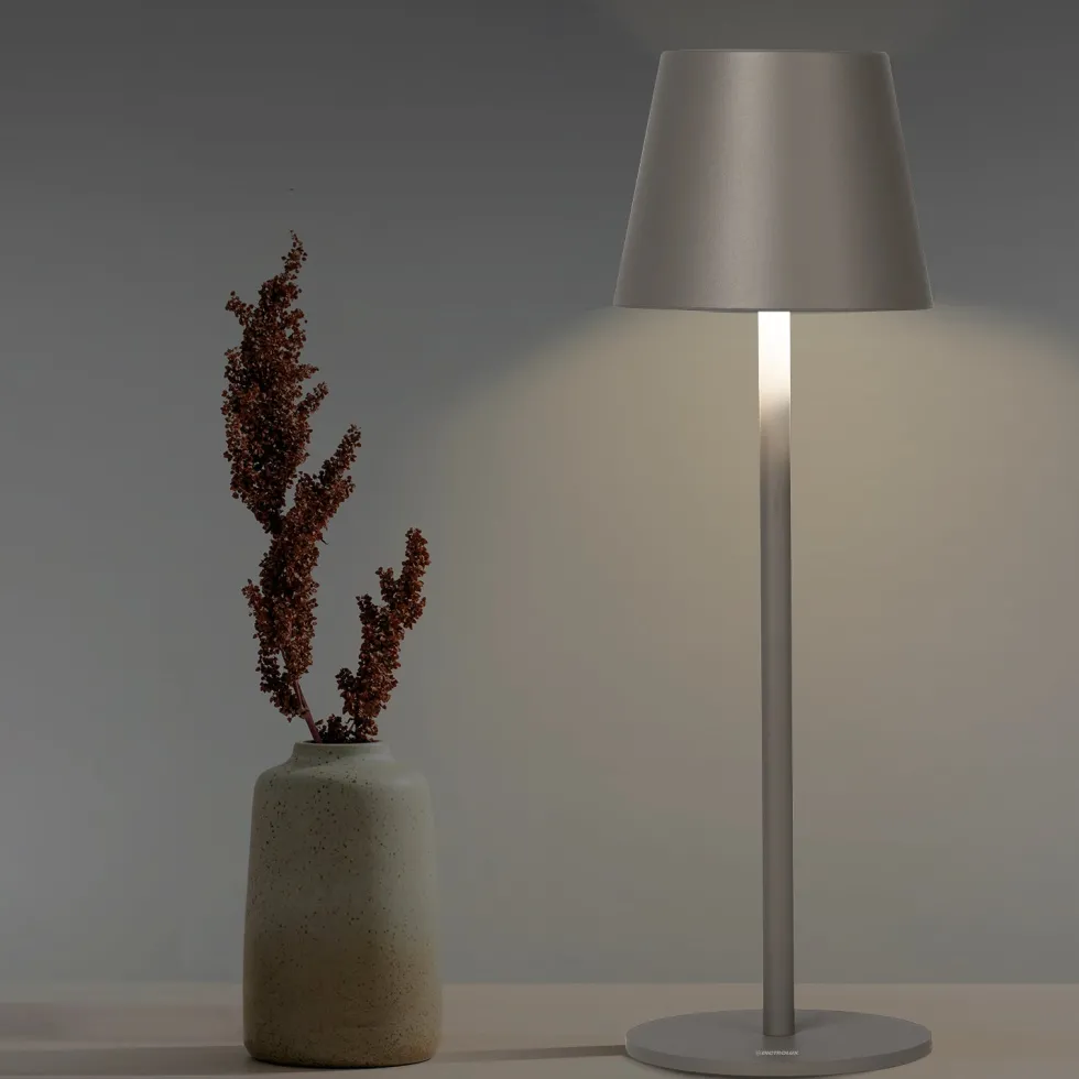 Lampada Led Touch Dimmerabile Grey Penelope