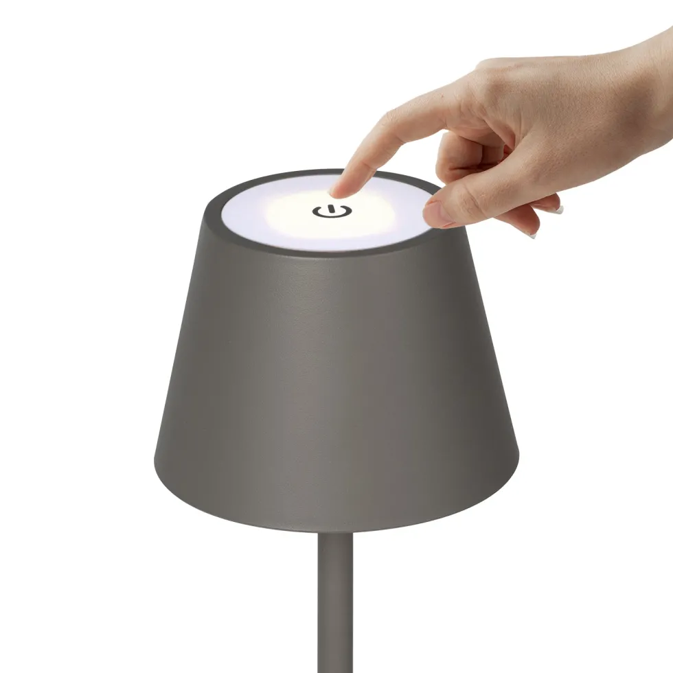 Lampada Led Touch Dimmerabile Grey Penelope