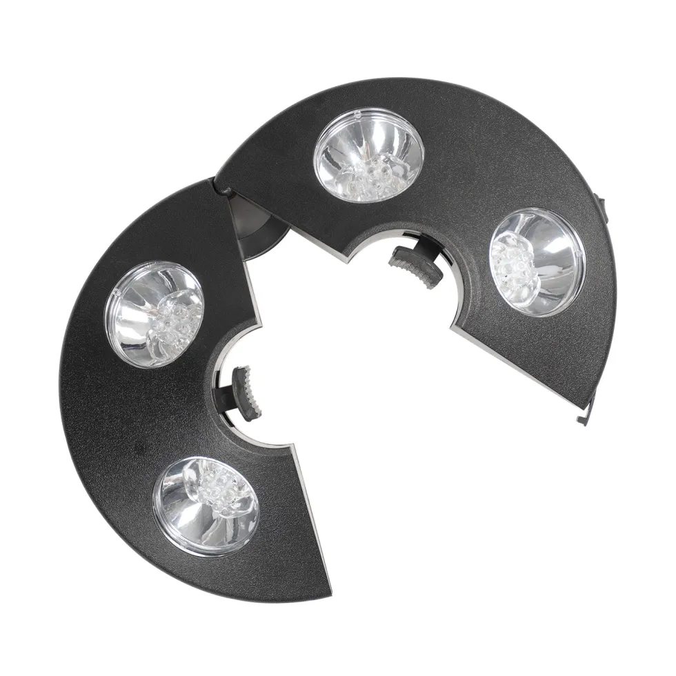 Lampada per Ombrellone 24 Led Luce Fredda