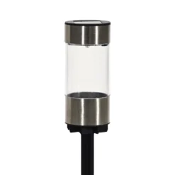 Lampada Solare Led da esterno Segnapasso Luce Calda