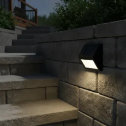 Lampada Solare Led da esterno Segnapasso Luce Naturale