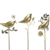 Lampada Solare Led da giardino Uccellino Decorativo h80 cm