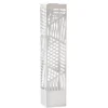 Lampada Solare Led da giardino in metallo Bianca h100 cm