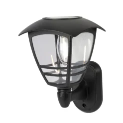 Lampada Solare LED da parete Luce Calda h20,7 cm