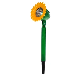 Lampada Solare LED Decorativa a Fiore Luce Calda h36 cm