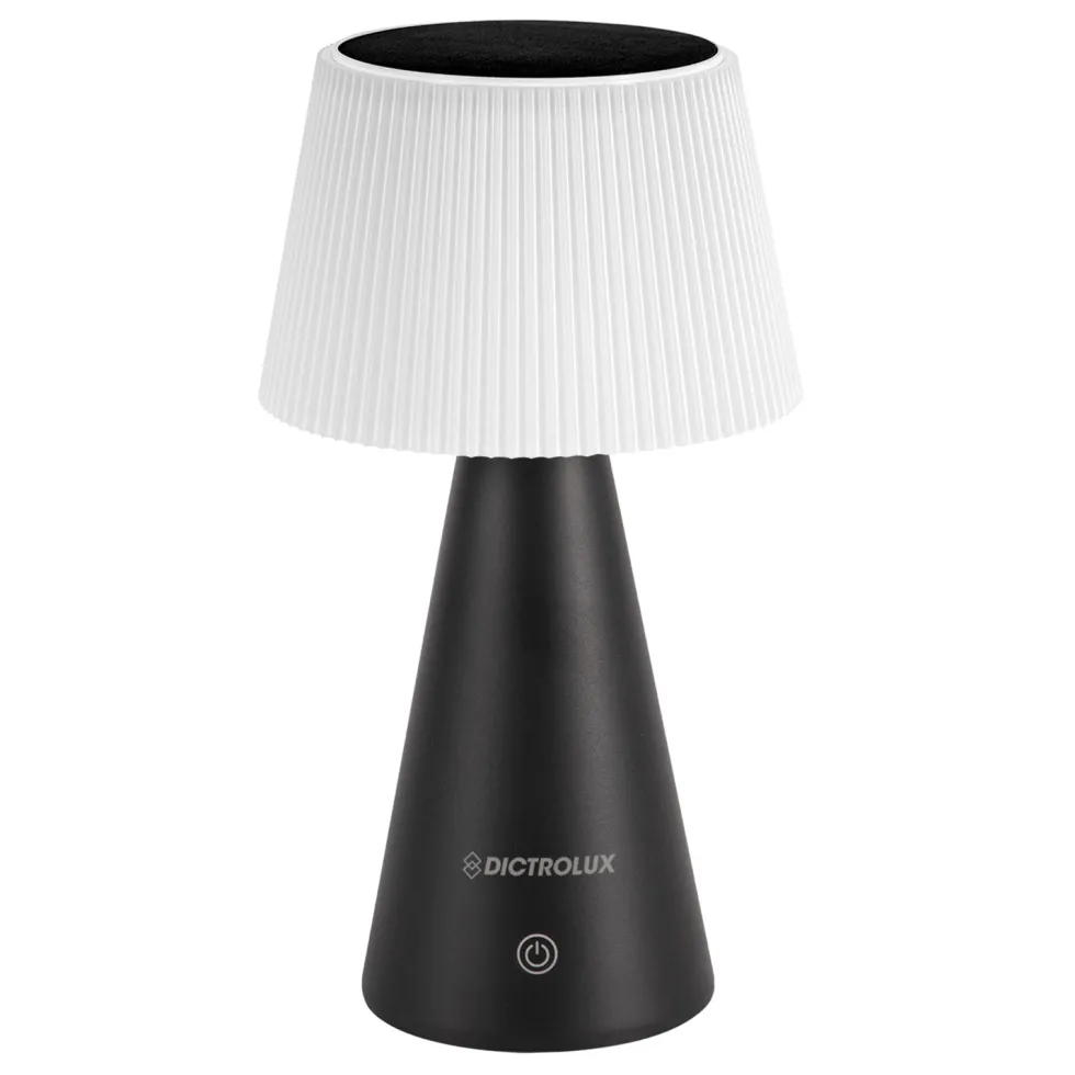 Lampada Solare Led Dimmerabile Touch System Zelica Black