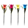 Lampada solare Led Fiore h31 cm
