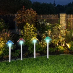 Lampada Solare Led Fungo h33 cm