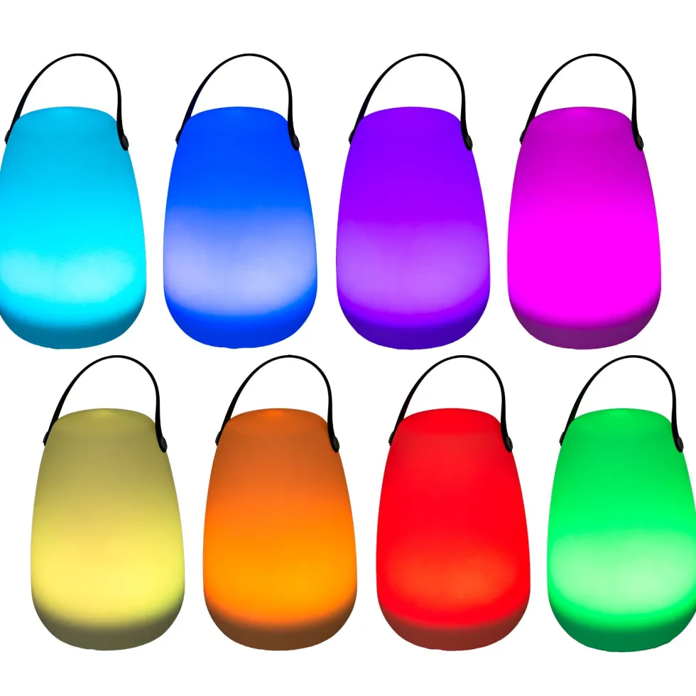 Lampada Solare Led Multicolor da esterno con Maniglia MooNy