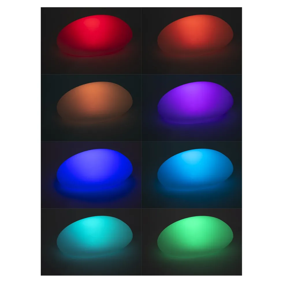 Lampada Solare Led Multicolor da esterno con telecomando MooNy 30x22,5 cm