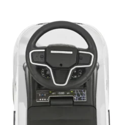 Land Rover Discovery Ride-On Cavalcabile Bianca con Musica 12+ Mesi