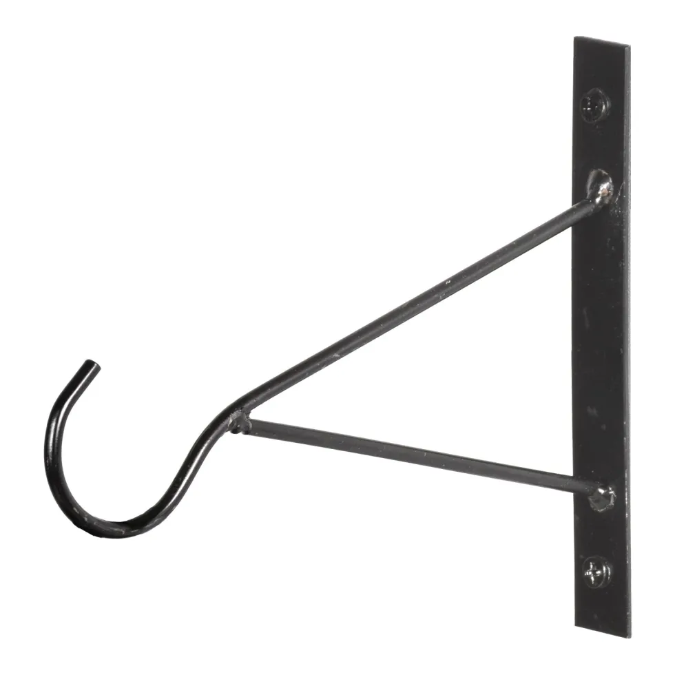 Lanterna Solare LED da giardino con Supporto a parete Luce Calda h15/18 cm