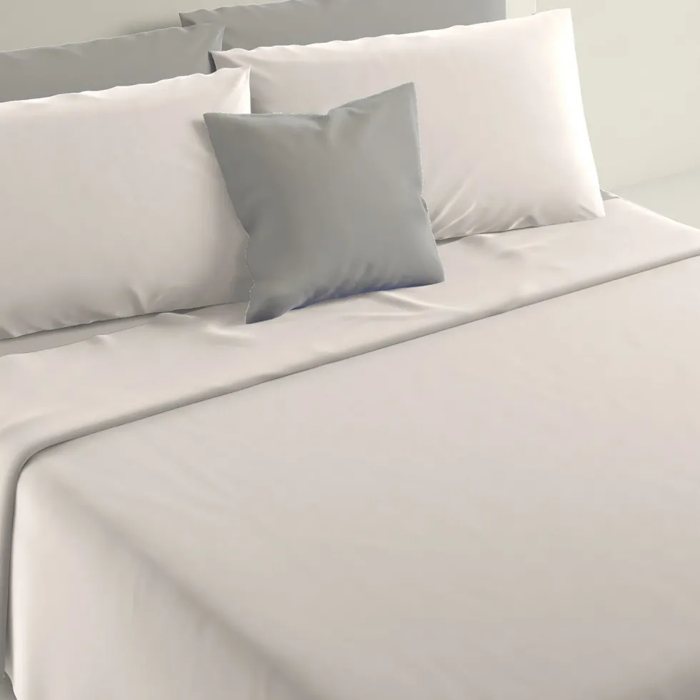 Lenzuola Completo Letto 1 Piazza e mezza Marta Bianco 185x290 cm