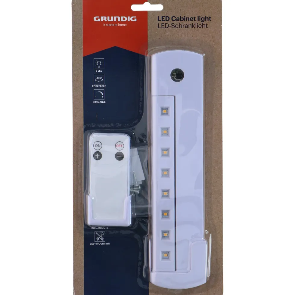 Luce LED per Armadio con Telecomando Dimmerabile