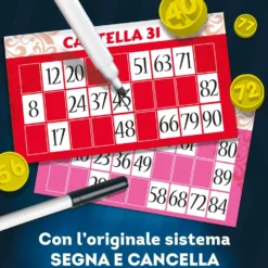 Ludoteca Tombola Segna e Cancella 48 Cartelle