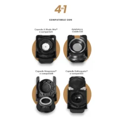 Macchina da caffè 4 in 1 Alice Express 1450 Watt