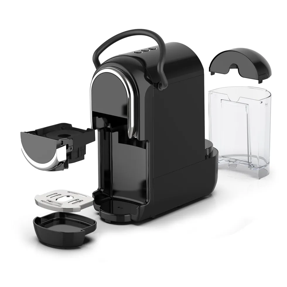 Macchina da caffè 3 in 1 Jeanette Black 1450 Watt