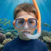 Maschera Sub con Boccaglio per Bambini 7+