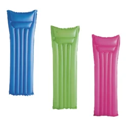 Materassino Gonfiabile Summer Colors con Cuscino Integrato 183x69 cm