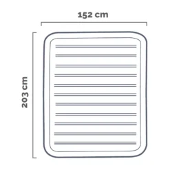 Materasso Gonfiabile Matrimoniale Comfort-Plush Elevated Dura-Beam® Deluxe