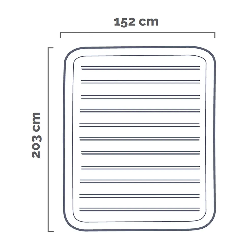 Materasso Gonfiabile Matrimoniale Comfort-Plush Elevated Dura-Beam® Deluxe