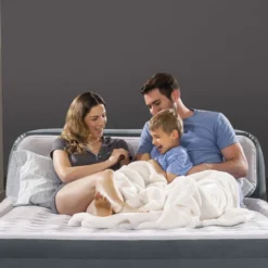 Materasso Gonfiabile Matrimoniale Dura-Beam Deluxe Ultra Plush Headboard