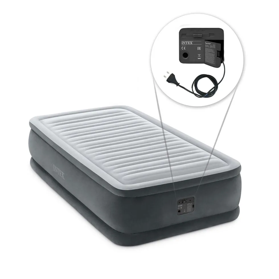 Materasso Gonfiabile Singolo Comfort-Plush Elevated Dura-Beam® Deluxe