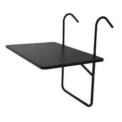 Mensola da Balcone Richiudibile in Acciaio Antracite 60x40