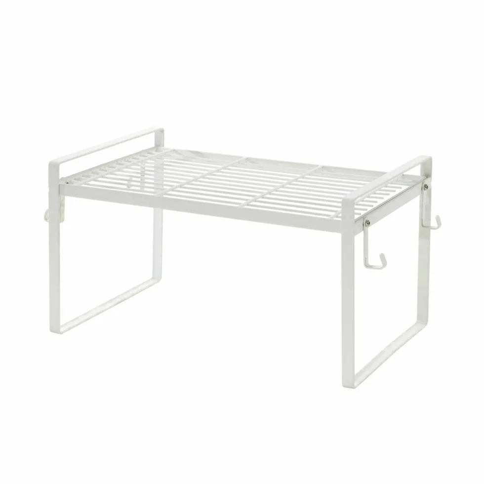 Mensola Salvaspazio in metallo Bianco